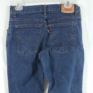 Levi's 550 Stretch Denim Relaxed Bootcut Sz 8m